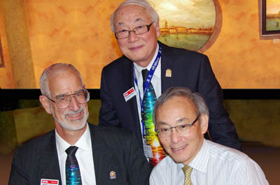Robert Lieberman, Toyohiko Yatagai, Steven Chu