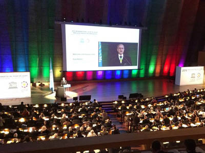 International Year of Light opening at UNESCO in Paris