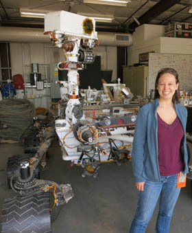 Melissa Rice and the Mars Curiosity Rover