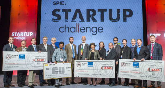 SPIE Startup Challenge 2016 winners and judges