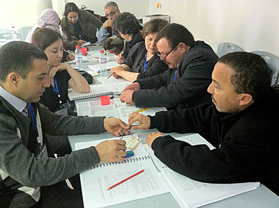 ALOP participants in Tunisia, 2012