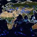 Monitoring global precipitation using satellites