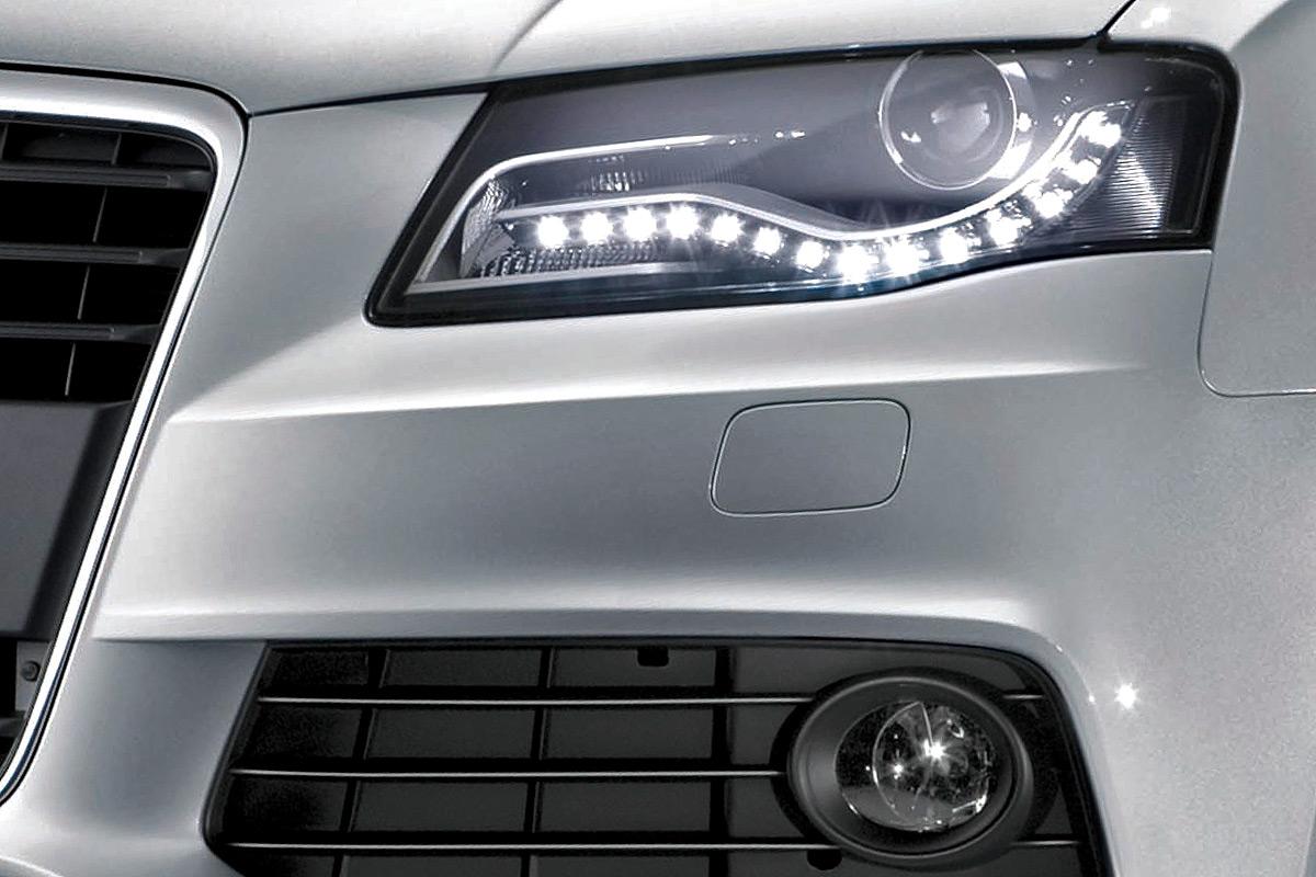 Audi A8 LED headlights