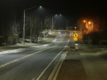Cree photo of LED and other streetlights