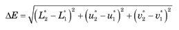 Color Difference Equation