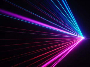 light with laser