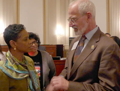 Donna Edwards, Robert Lieberman