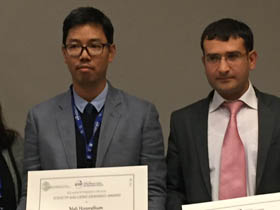 Gallieno Denardo Prize winners Jehan Akbar and Mati Horprathum