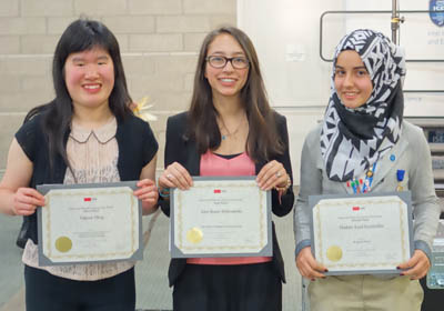 ISEF 2014 SPIE prize winners