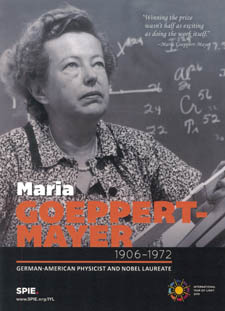 Maria Goeppert-Mayer IYL2015 postcard