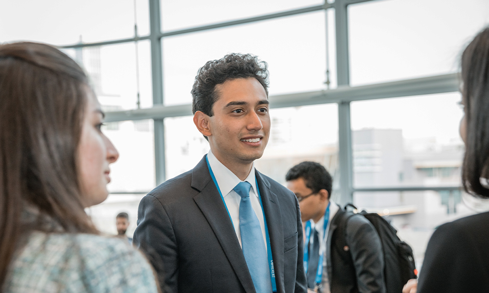 Attendee at SPIE Photonics West professional development event