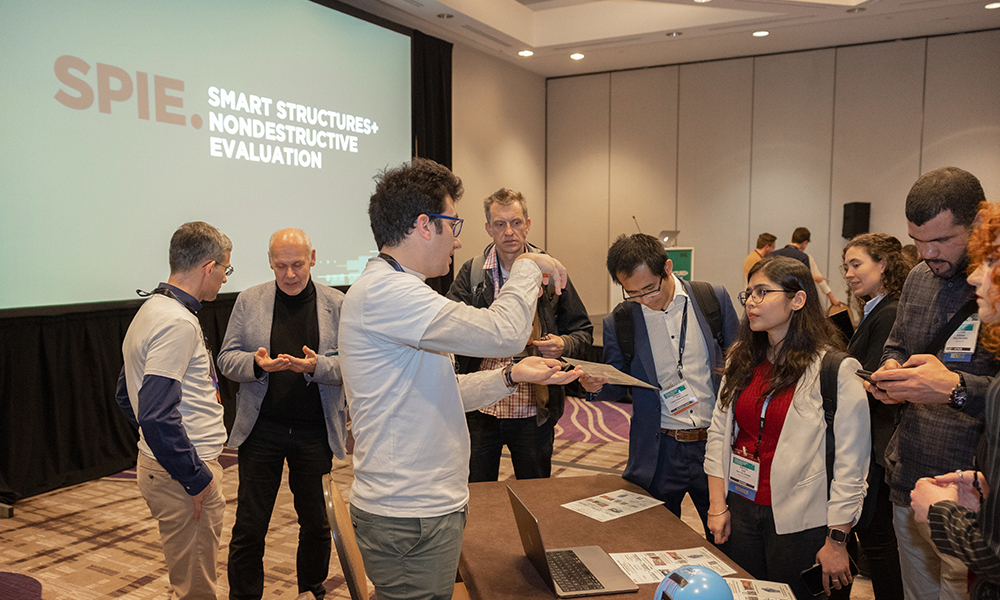 Attendee at SPIE Smart Structures + NDE technical conference