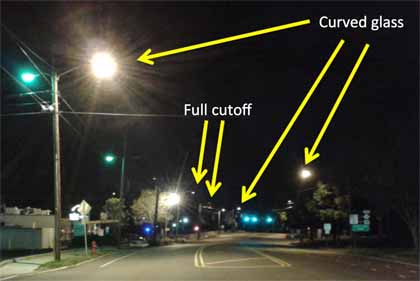 Durham, NC streetlights (Christopher Kyba, licensed under a Creative Commons Attribution 4.0 International License)