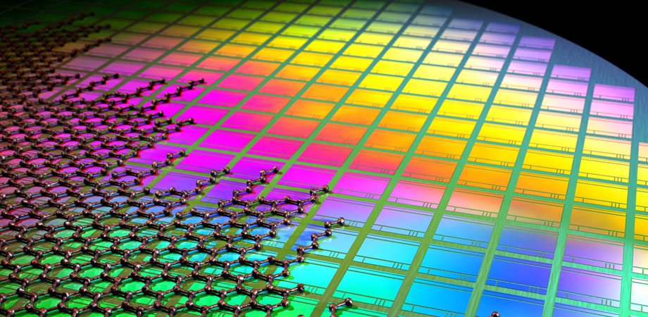 Flagship researchers from ICFO integrate graphene and quantum dots with CMOS technology to create an array of photodetectors, producing a high resolution image sensor. Courtesy Fabien Vialla
