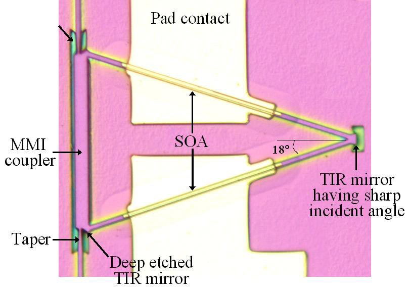 A novel biosensor design using a triangular resonator