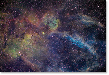 Space Galaxy Cepheus Star Clouds Womens Leggings