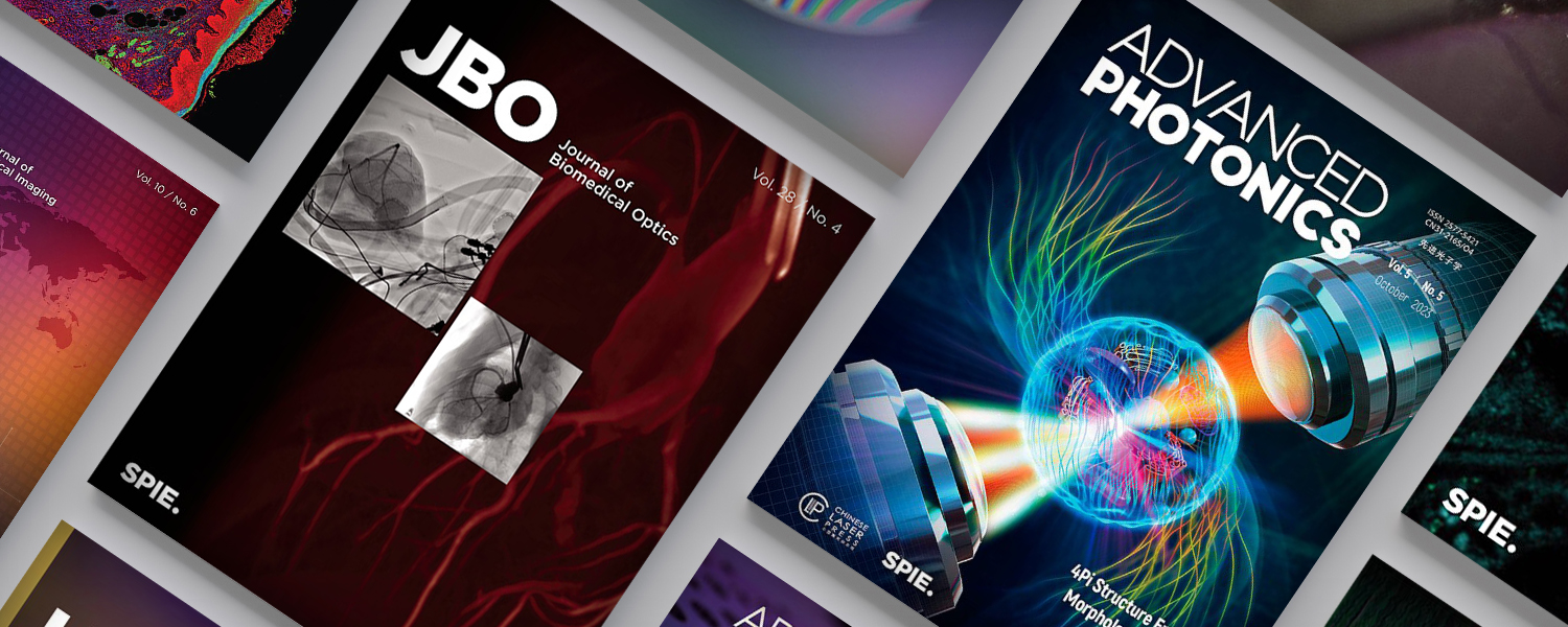 Covers of SPIE journals