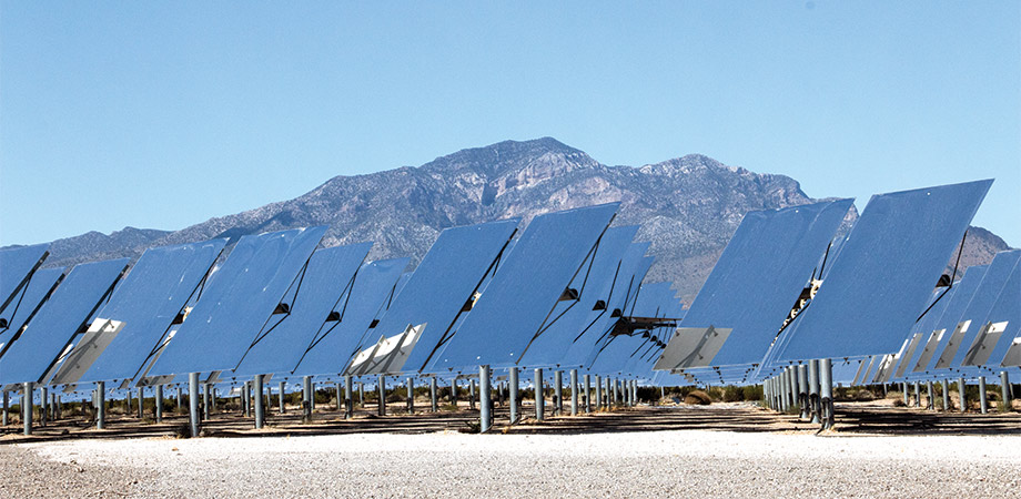 Reflecting hope: Concentrating solar power can feed the grid and perhaps even remove carbon from Earth's atmosphere