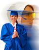 image of female scientist